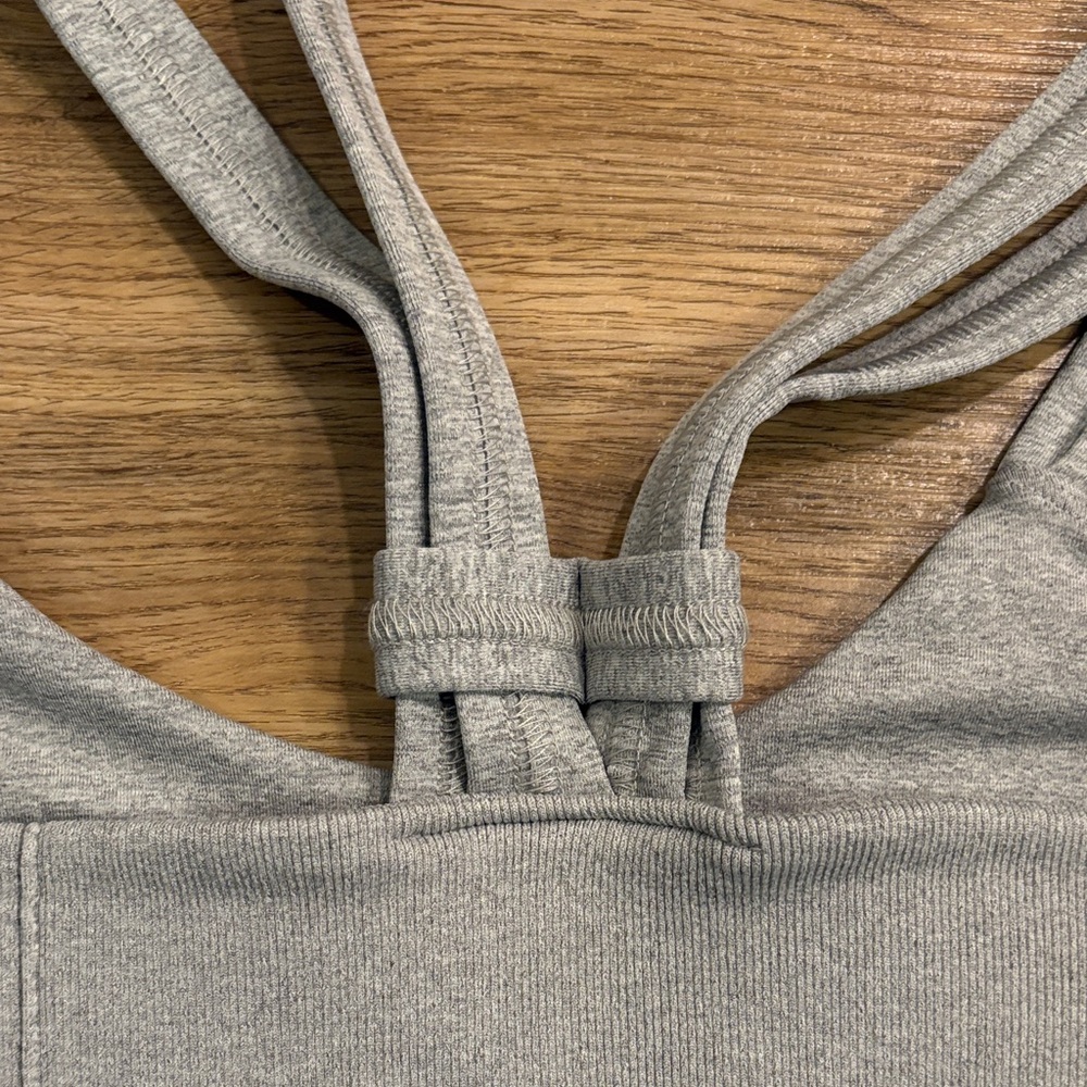 FP Movement by Free People Light Gray Sports Bra - Picture 6 of 7